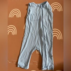 Kyte baby Stream 3T sleeveless zippered romper